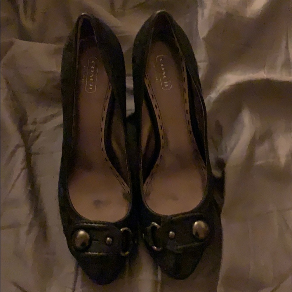 Coach wedges